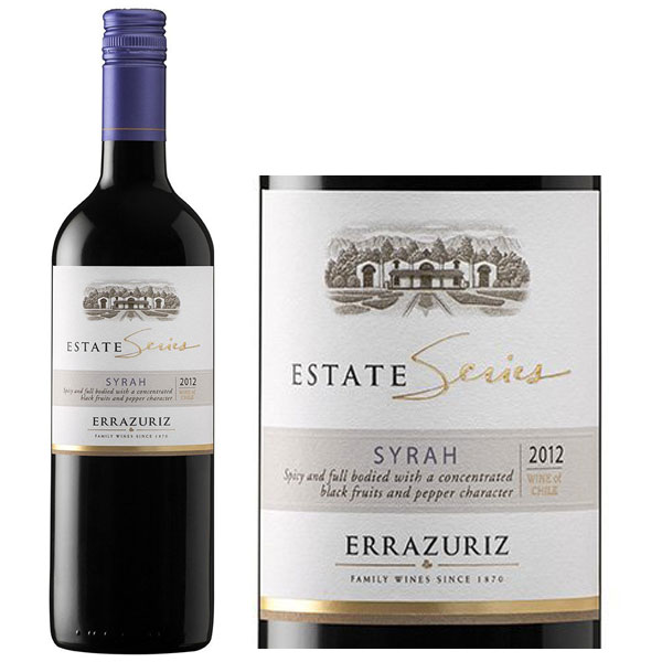 Rượu Vang Chile Errazuriz Estate Shiraz