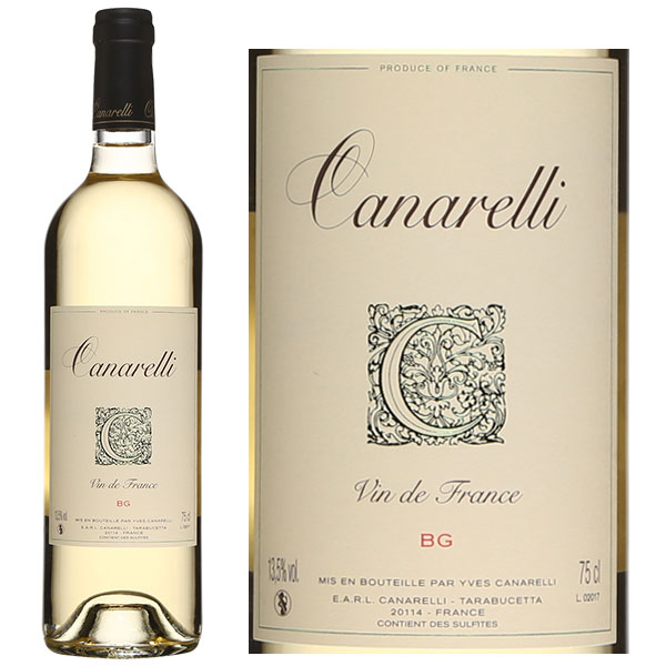 Rượu Vang Clos Canarelli BG Vin De France