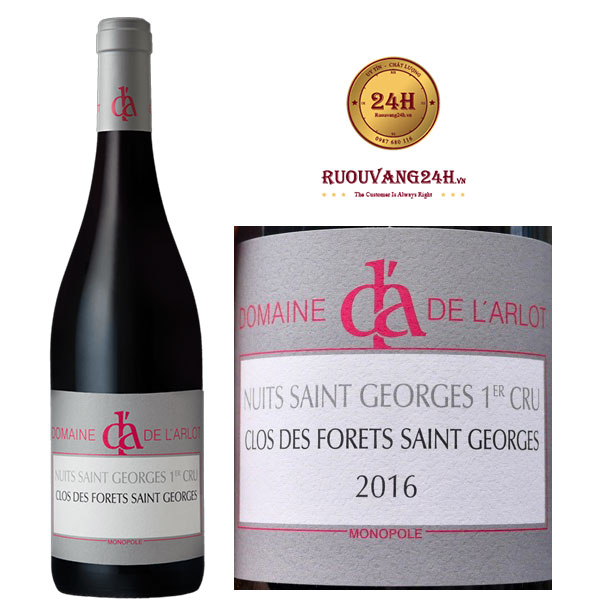 Rượu Vang Domaine De L'Arlot Clos Des Forets Saint Georges