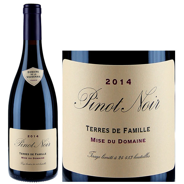 Rượu Vang Domaine De La Vougeraie Pinot Noir Terres De Famille