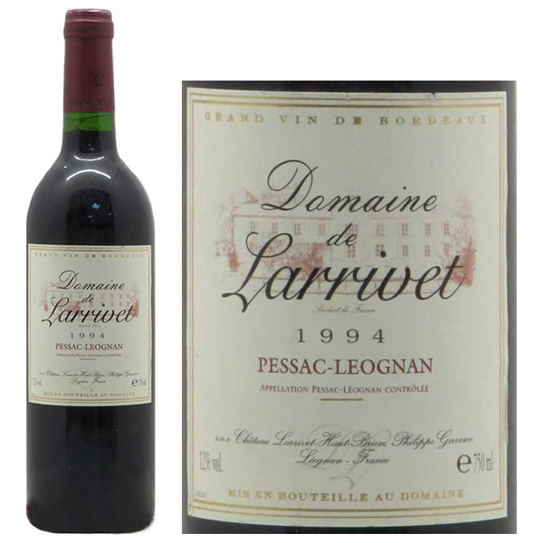 Rượu Vang Domaine De Larrivet Pessac Leognan