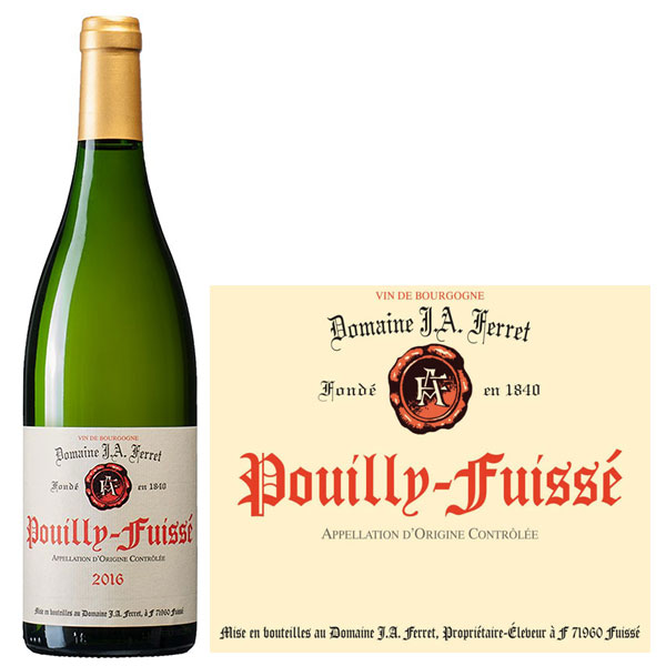 Rượu Vang Domaine J.A. Ferret Pouilly Fuisse
