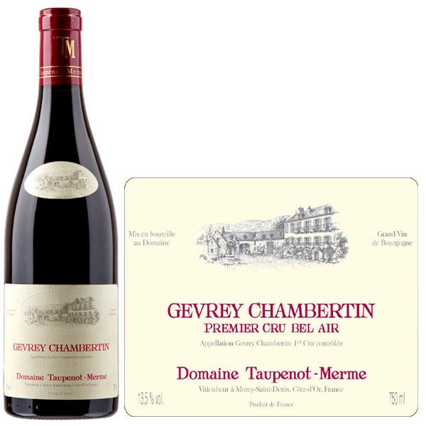 Rượu Vang Domaine Taupenot Merme Gevrey Chambertin