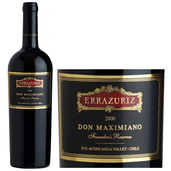 Rượu Vang Errazuriz Don Maximiano Founder's Reserve