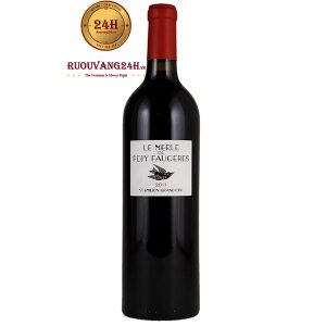 Rượu Vang Le Merle De Peby Faugeres Grand Cru