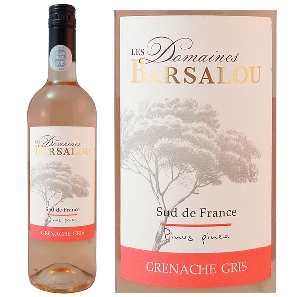 Rượu Vang Les Domaines Barsalou Rose Grenache Gris