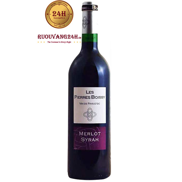 Rượu Vang Les Pierres Boissy Merlot – Syrah