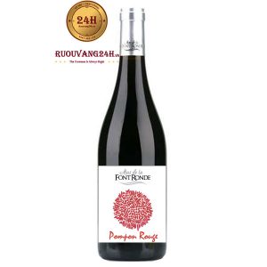 Rượu Vang Mas De La Font Ronde Pompon Rouge