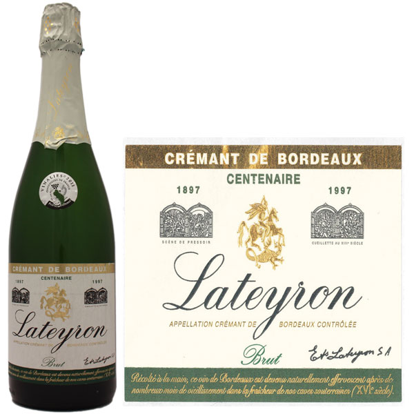 Rượu Vang Nổ Lateyron Cremant De Bordeaux Centenaire