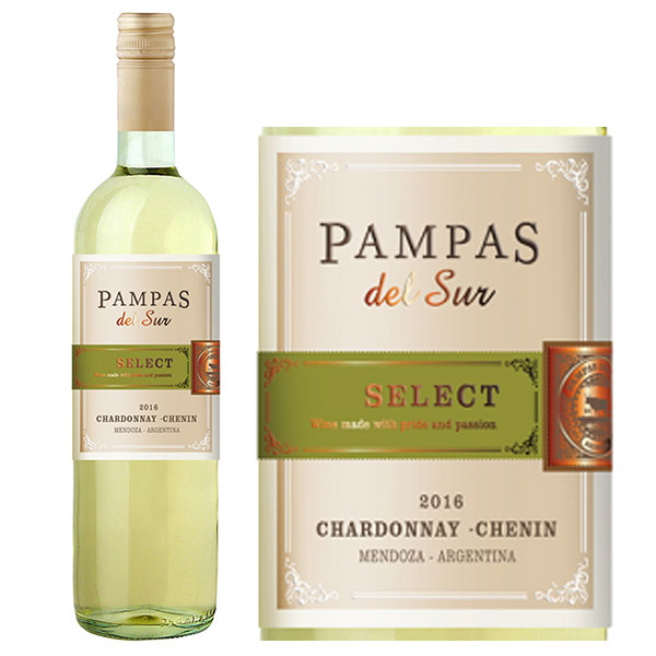 Rượu Vang Pampas Del Sur Select Chardonnay - Chenin