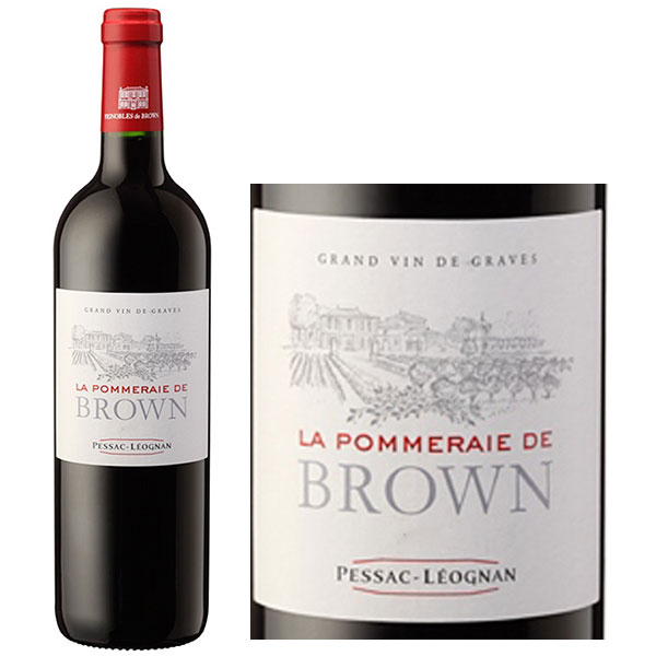 Rượu Vang Pháp La Pommeraie De Brown Red