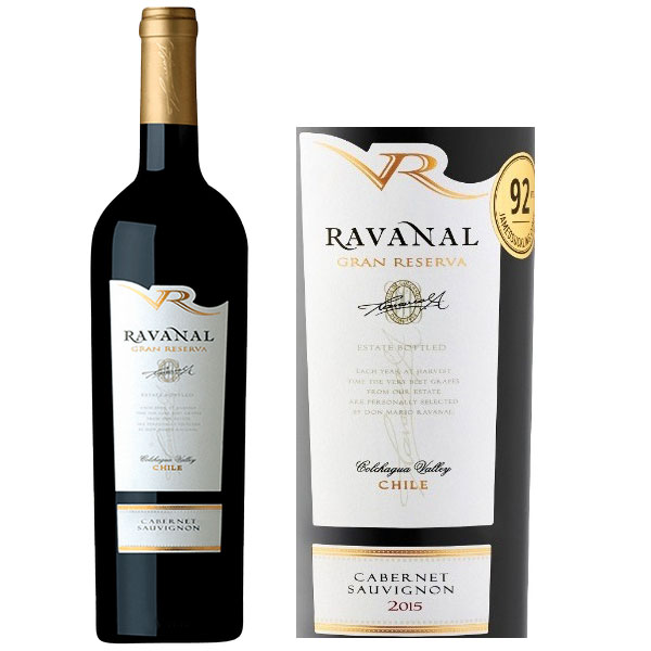 Rượu Vang Ravanal Gran Reserva Cabernet sauvignon