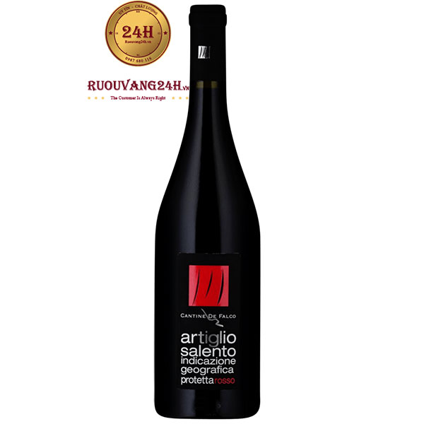 Rượu Vang Cantine De Falco ARTIGLIO Rosso Salento