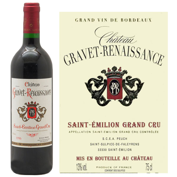 Rượu Vang Chateau Gravet Renaissance