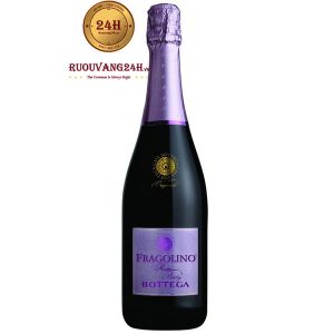 Rượu Vang Nổ Bottega Fragolino Rose