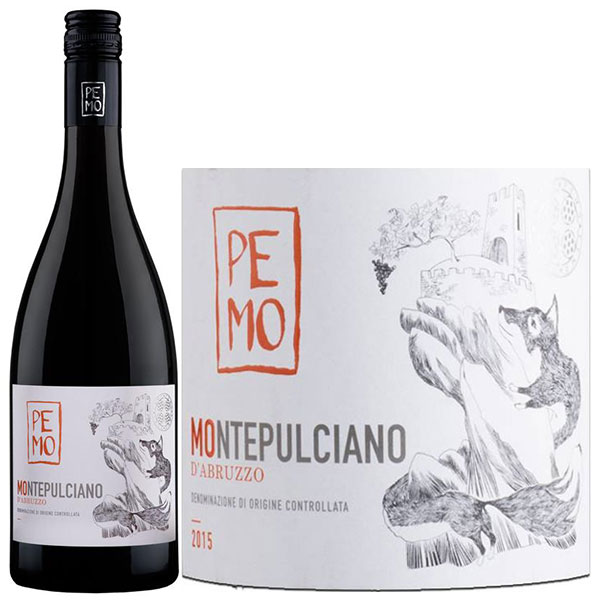 Rượu Vang Pemo Montepulciano D'Abruzzo