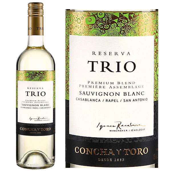 Rượu Vang Trio Reserva Sauvignon Blanc