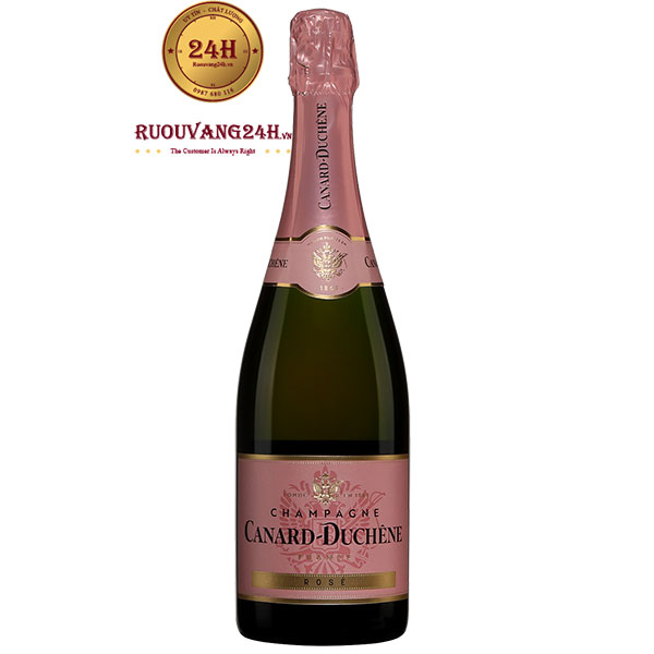 Rượu Champagne Canard Duchene Brut Rose