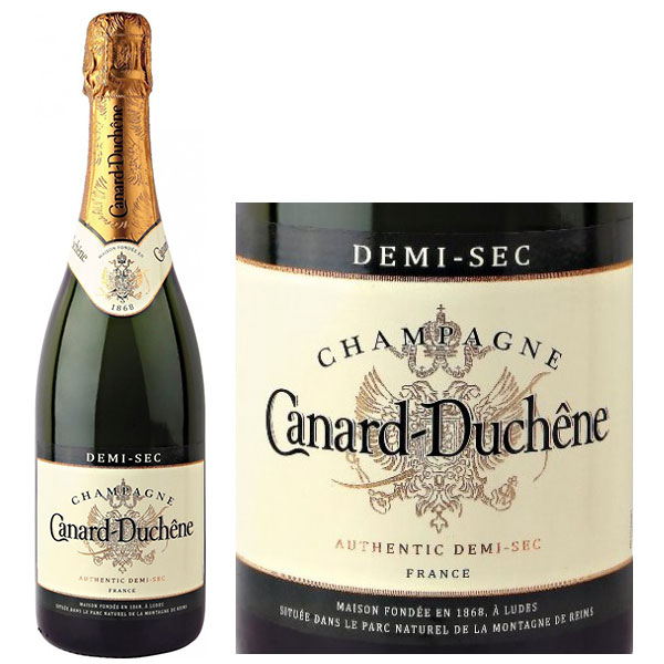 Rượu Champagne Canard Duchene Demi Sec