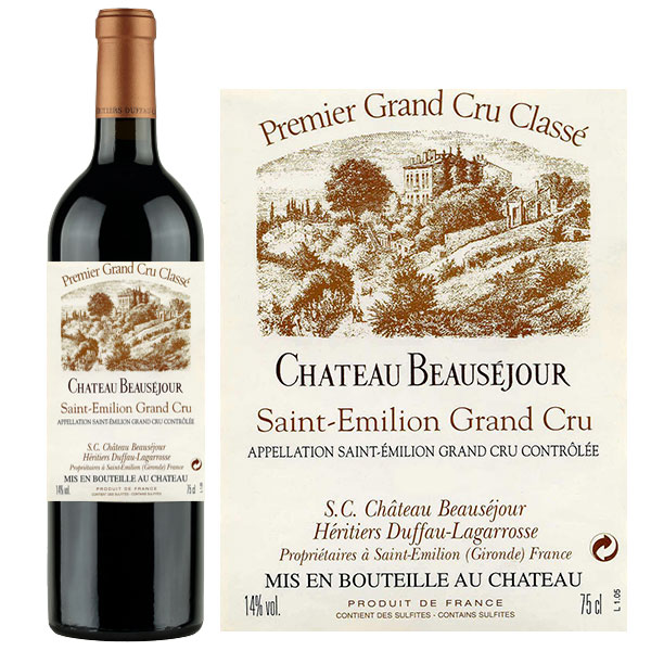 Rượu Vang Chateau Beausejour Duffau