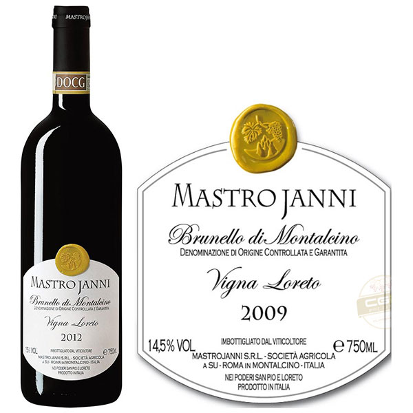 Rượu Vang Mastrojanni Brunello di Montalcino Vigna Loreto