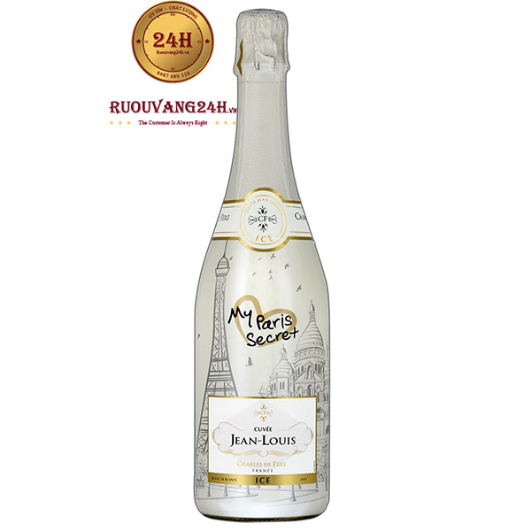 Rượu Champagne Cuvée Jean Louis My Paris Secret ICE Blanc
