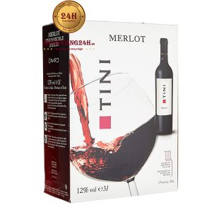 Rượu Vang Bịch Tini Merlot