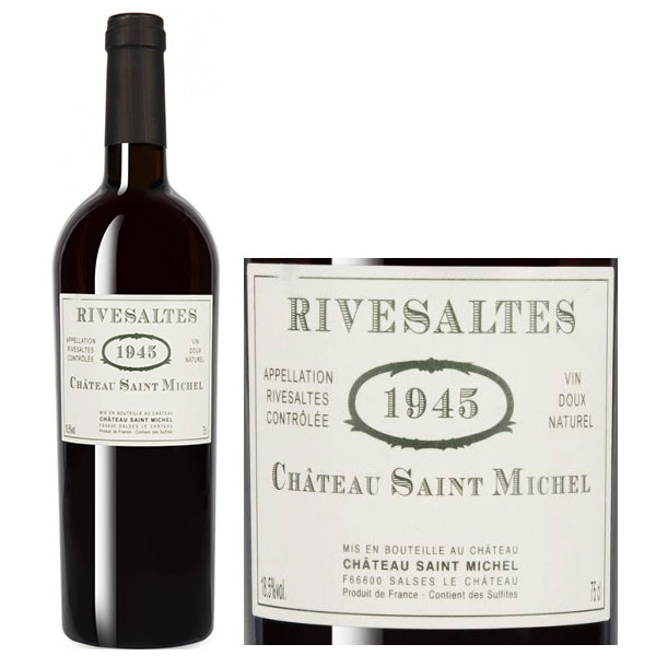 Rượu Vang Château Saint Michel Rivesaltes 1945