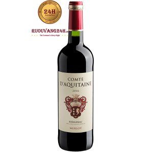 Rượu Vang Comte D'Aquitaine Bergerac Merlot