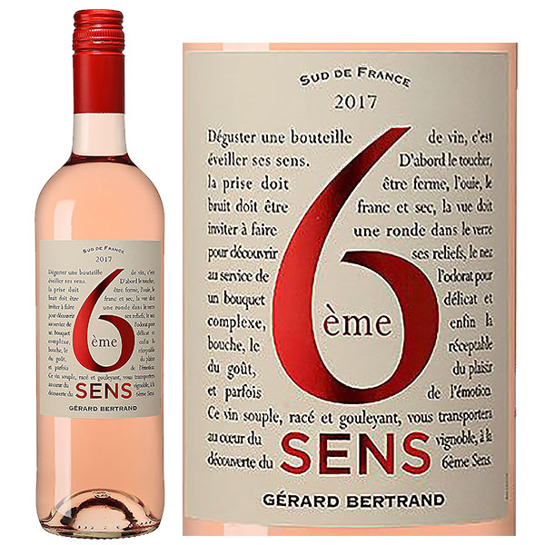 Rượu Vang Gerard Bertrand 6eme Sens Rose