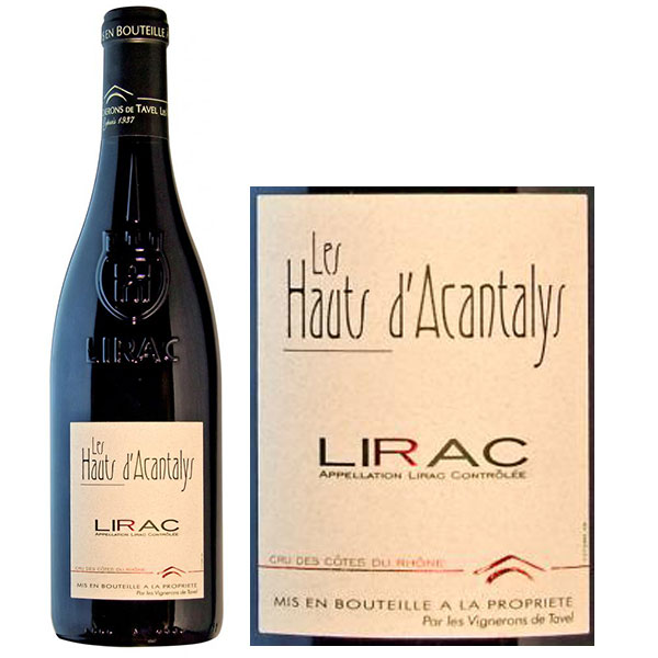 Rượu Vang Les Hauts d’Acantalys Lirac