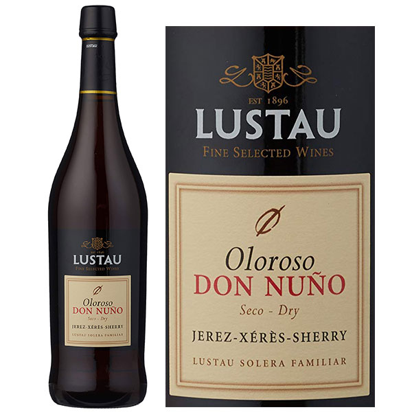 Rượu Vang Lustau Solera Oloroso Don Nuno Sherry