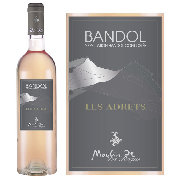 Rượu Vang Moulin De La Roque Les Adrets Bandol Rose