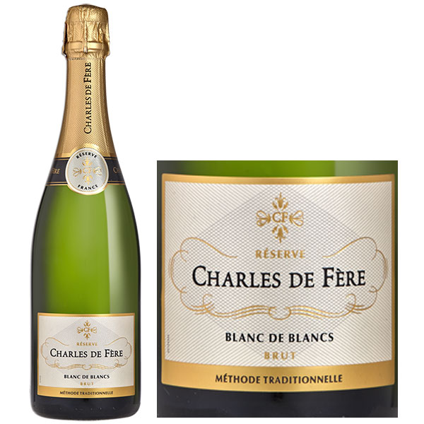 Rượu Vang Nổ Charles De Fère Réserve Blanc De Blancs