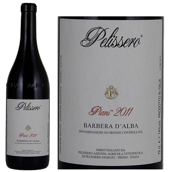 Rượu Vang Pelissero Piani Barbera D'Alba