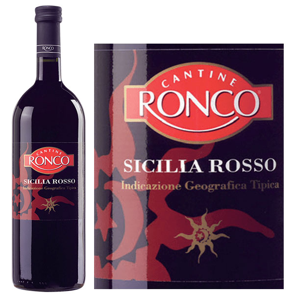 Rượu Vang Ronco Sicilia Rosso