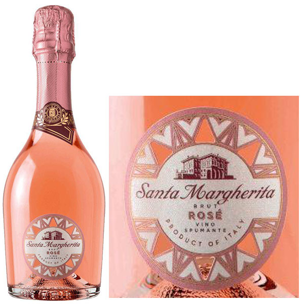 Rượu Vang Sủi Santa Margherita Brut Rose