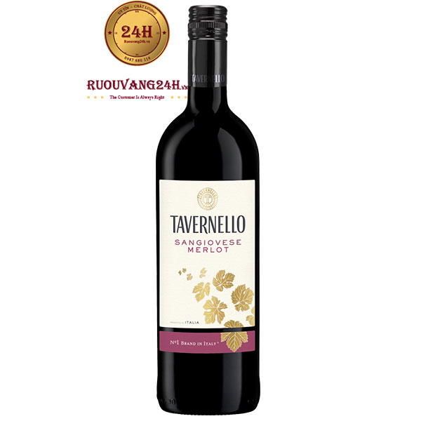 Rượu Vang Ý Tavernello Rubicone Sangiovese – Merlot
