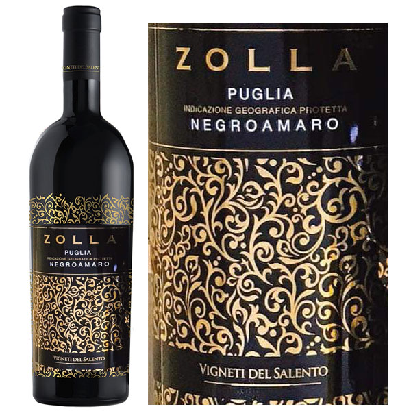 Rượu Vang Ý Zolla Puglia Negroamaro
