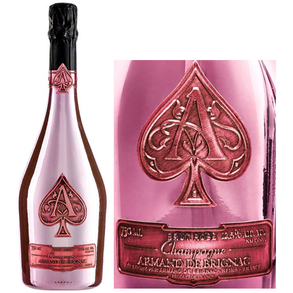 Rượu Champagne Armand De Brignac Rose - Champagne Át Bích