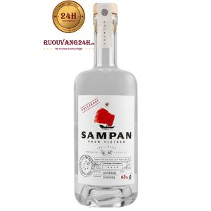 Rượu Sampan Rhum Vietnam Blanc 65%