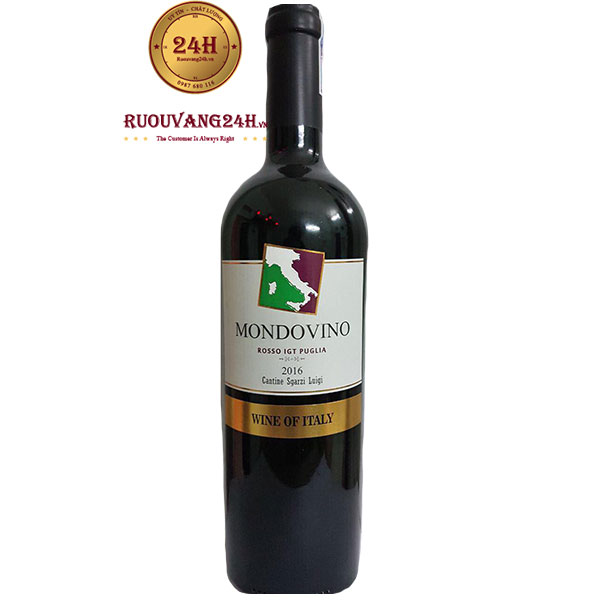 Rượu Vang Mondovino Rosso Puglia