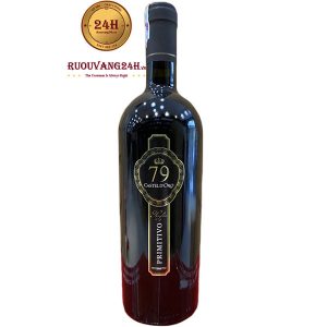 Rượu Vang Ý Castel D'Oro 79 Primitivo
