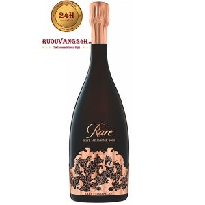 Rượu Champagne Rare Rosé Millésimé