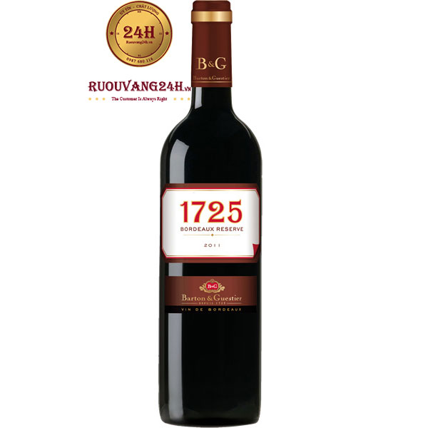 Rượu Vang Barton & Guestier 1725 Bordeaux Reserve