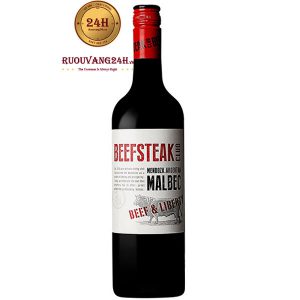 Rượu Vang Beefsteak Club Malbec Beef & Liberty