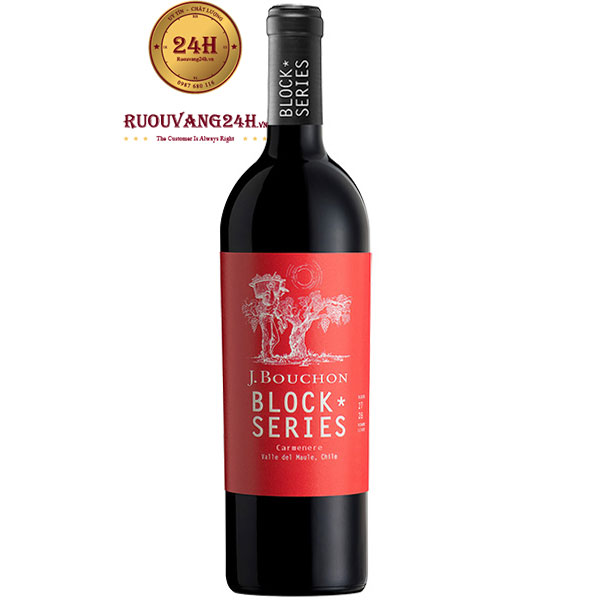 Rượu Vang Chile J.Bouchon Block Series Carmenere