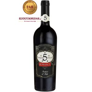 Rượu Vang Cinque 5 Stelle Romance