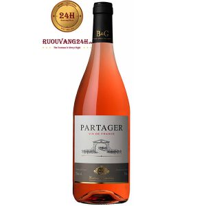 Rượu Vang Hồng Partager Barton & Guestier