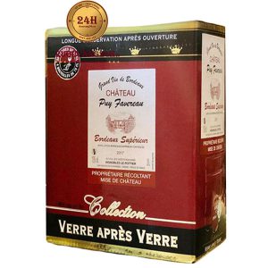 Rượu Vang Bịch Chateau Puy Favereau